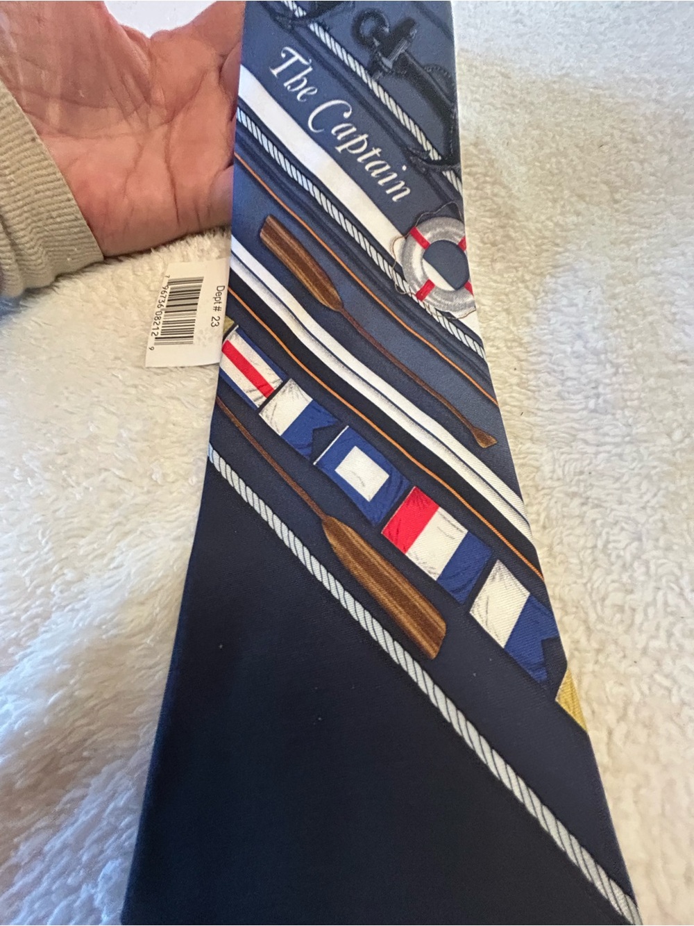 🎁3 for $30 - The Captain Navy Nautical Necktie
